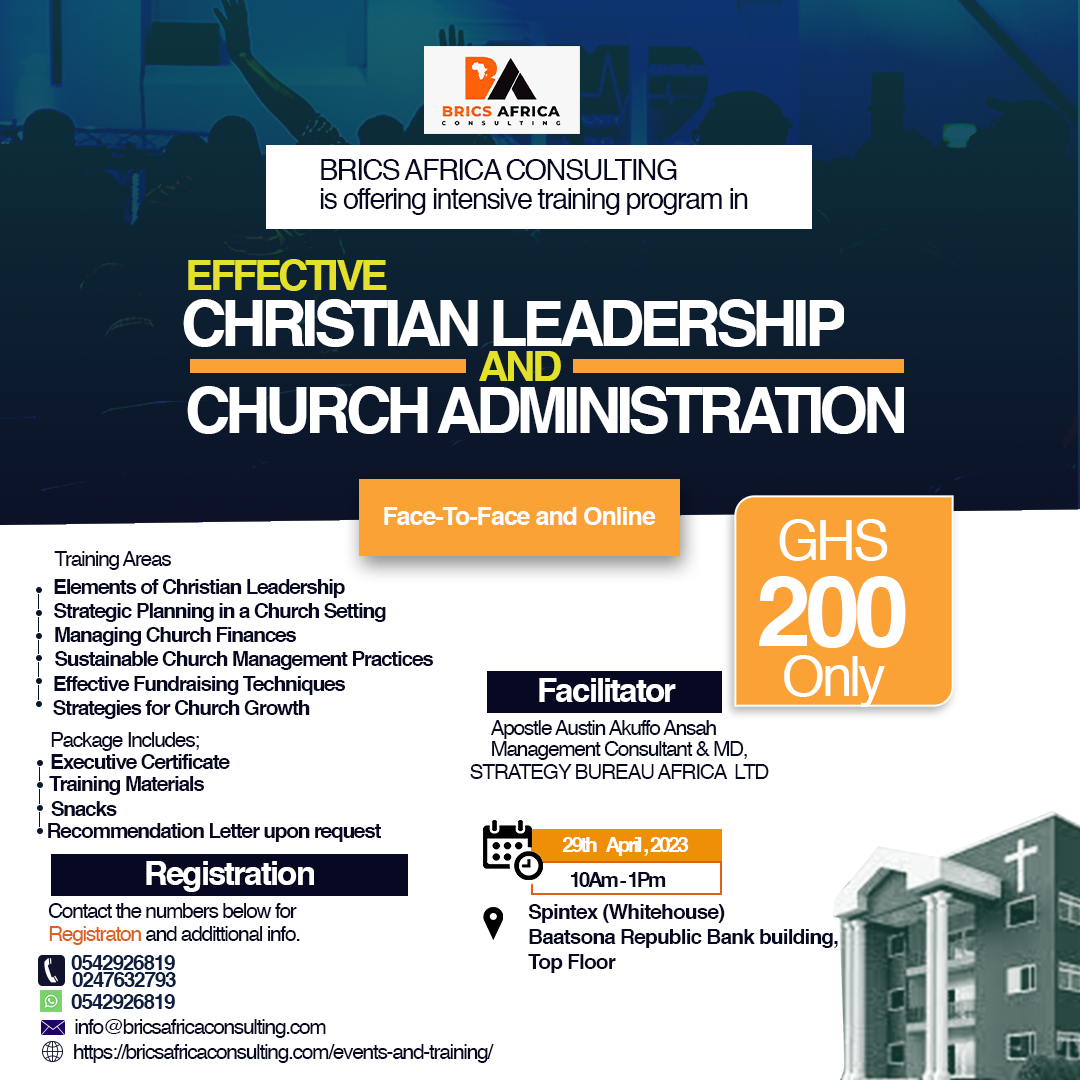 Effective Christian Leadership and Church Administration 