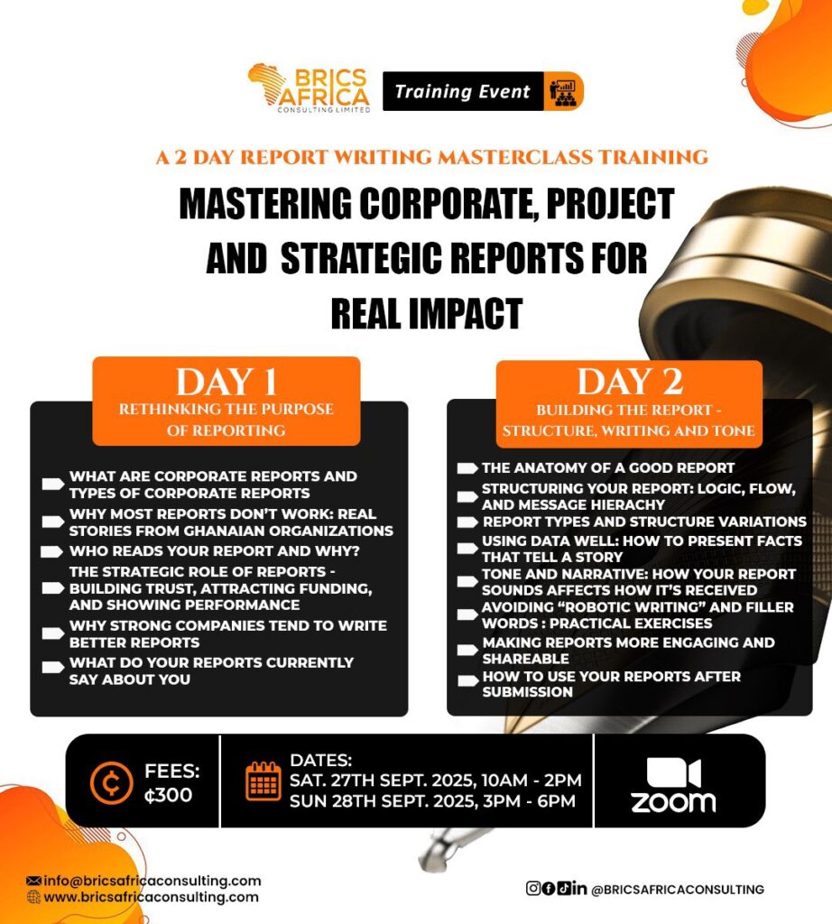 report writing masterclass
